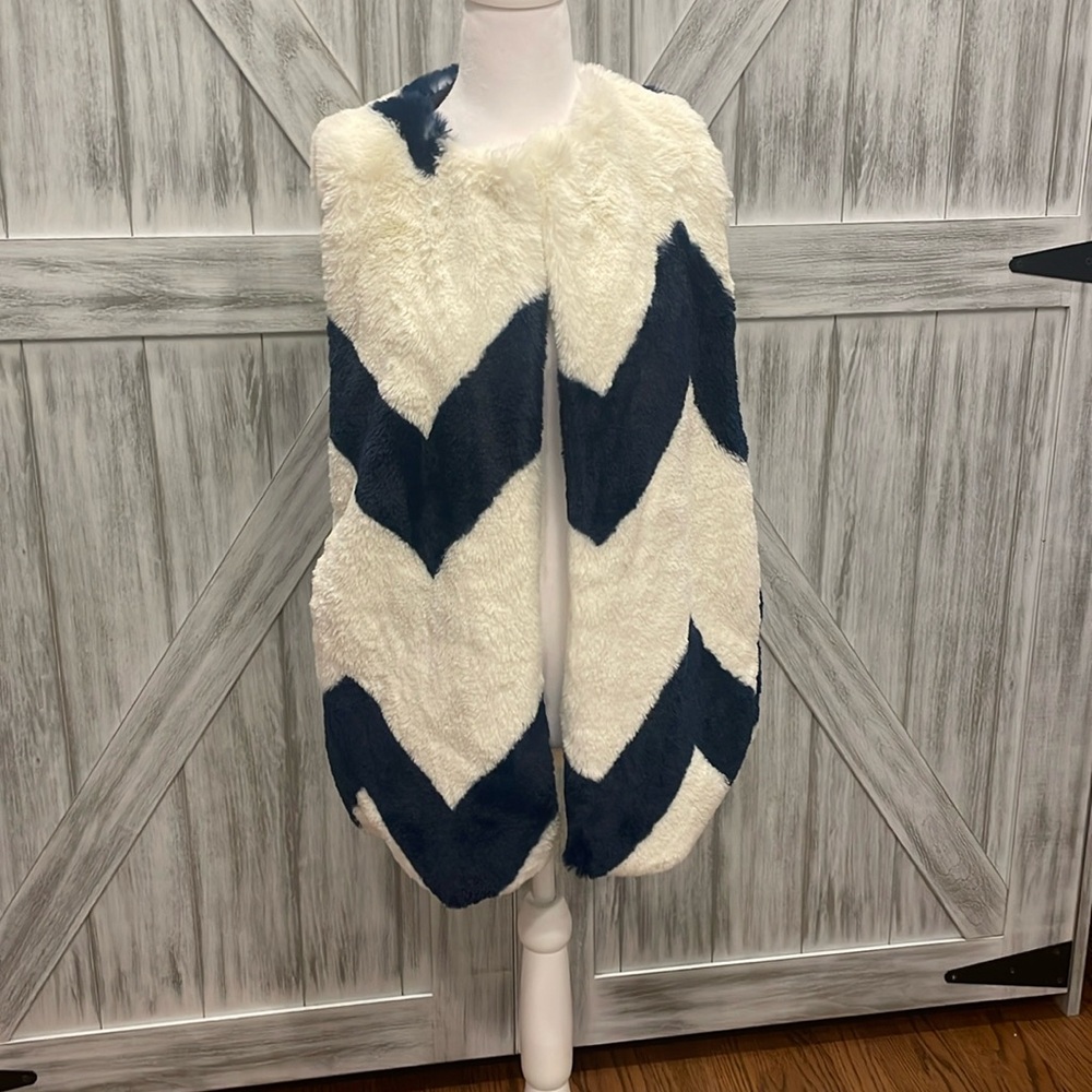 Faux fur vest